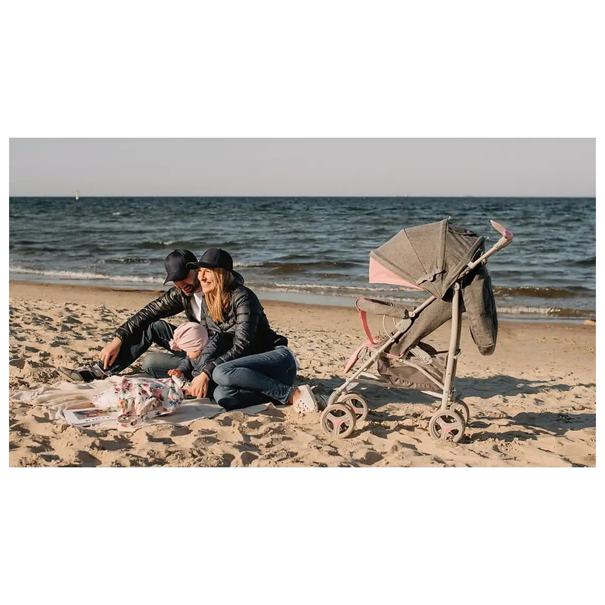 Carucior sport compact, Lionelo, Irma, Pliere tip umbrela, 6- 36 luni, Pana la 15 kg, Gri [16]