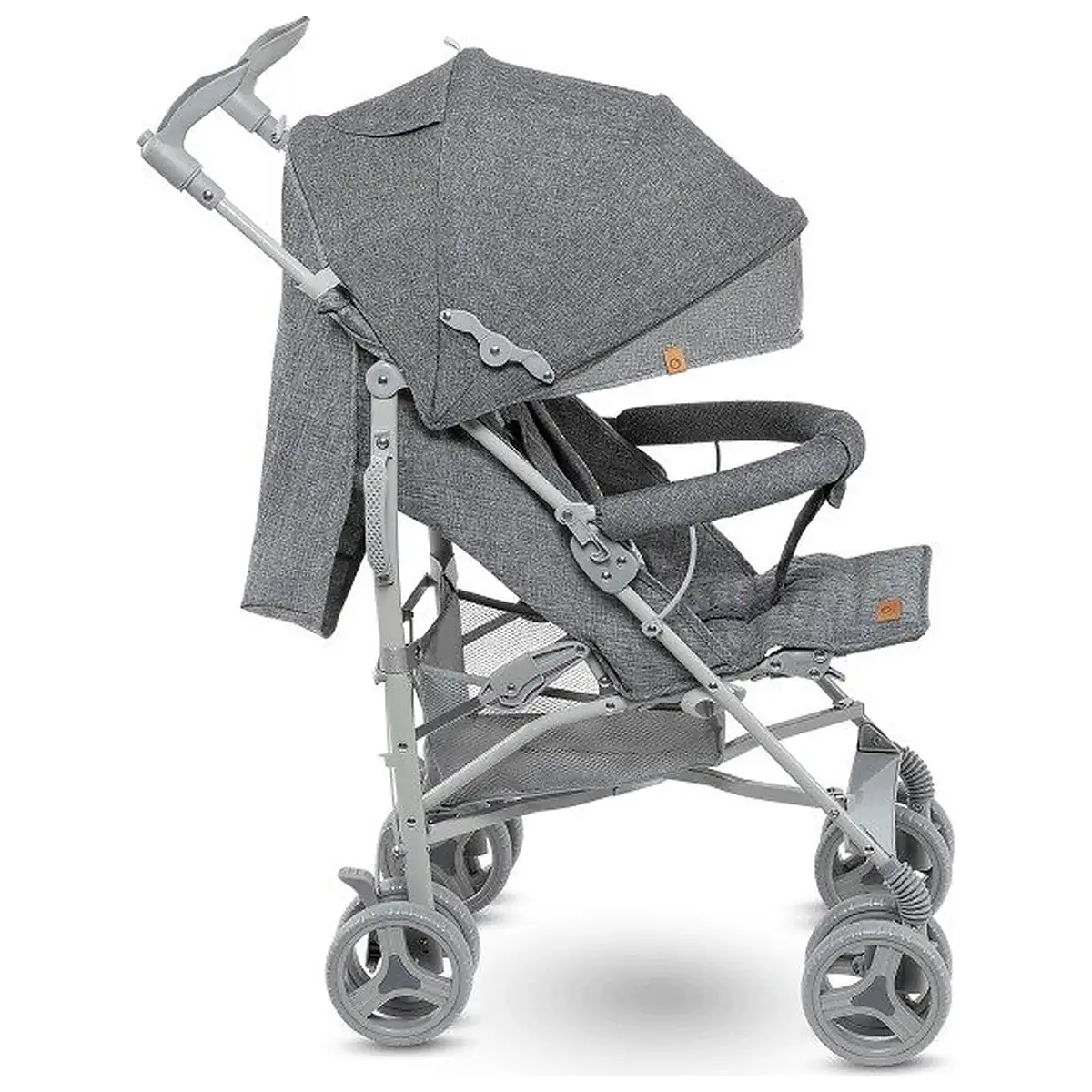 Carucior sport compact, Lionelo, Irma, Pliere tip umbrela, 6- 36 luni, Pana la 15 kg, Gri [7]