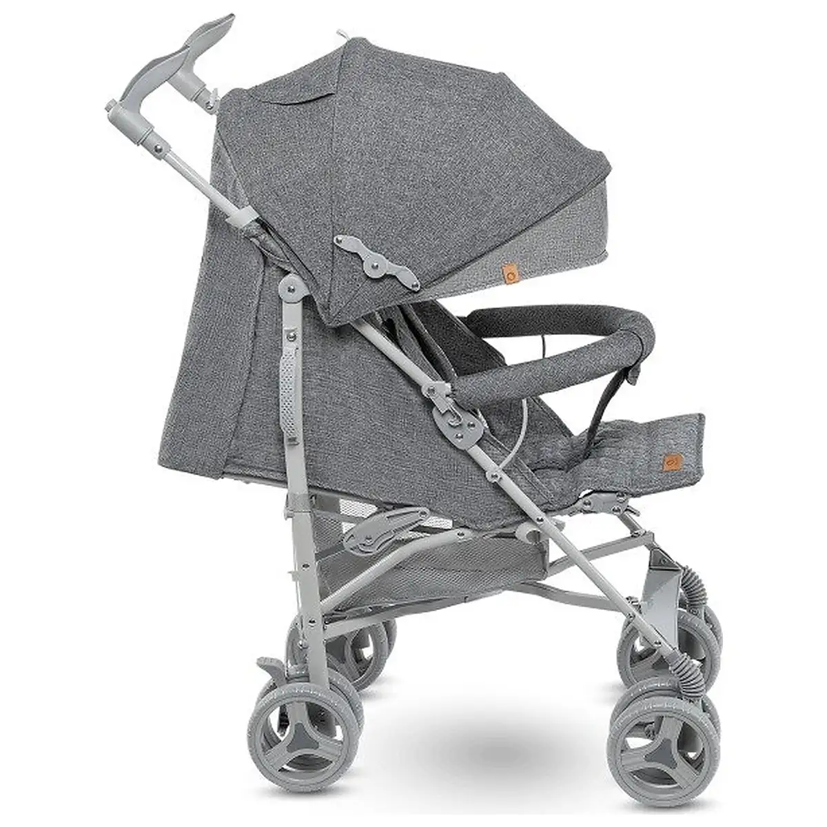 Carucior sport compact, Lionelo, Irma, Pliere tip umbrela, 6- 36 luni, Pana la 15 kg, Gri [6]