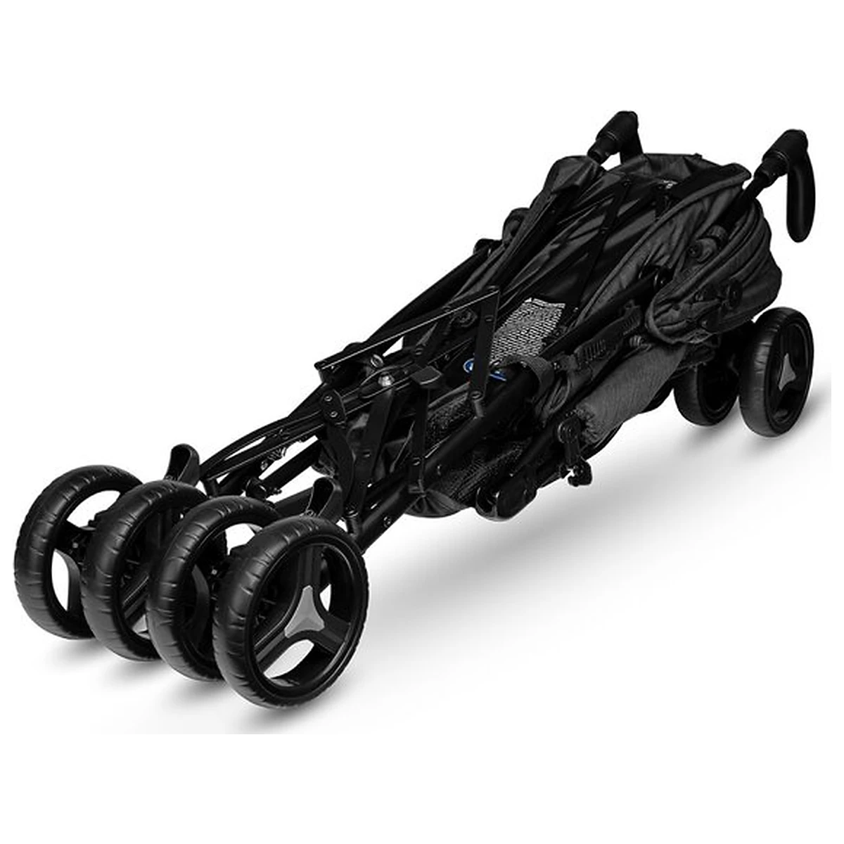 Carucior sport compact, Lionelo, Irma, Pliere tip umbrela, 6- 36 luni, Pana la 15 kg, Gri/Negru [13]