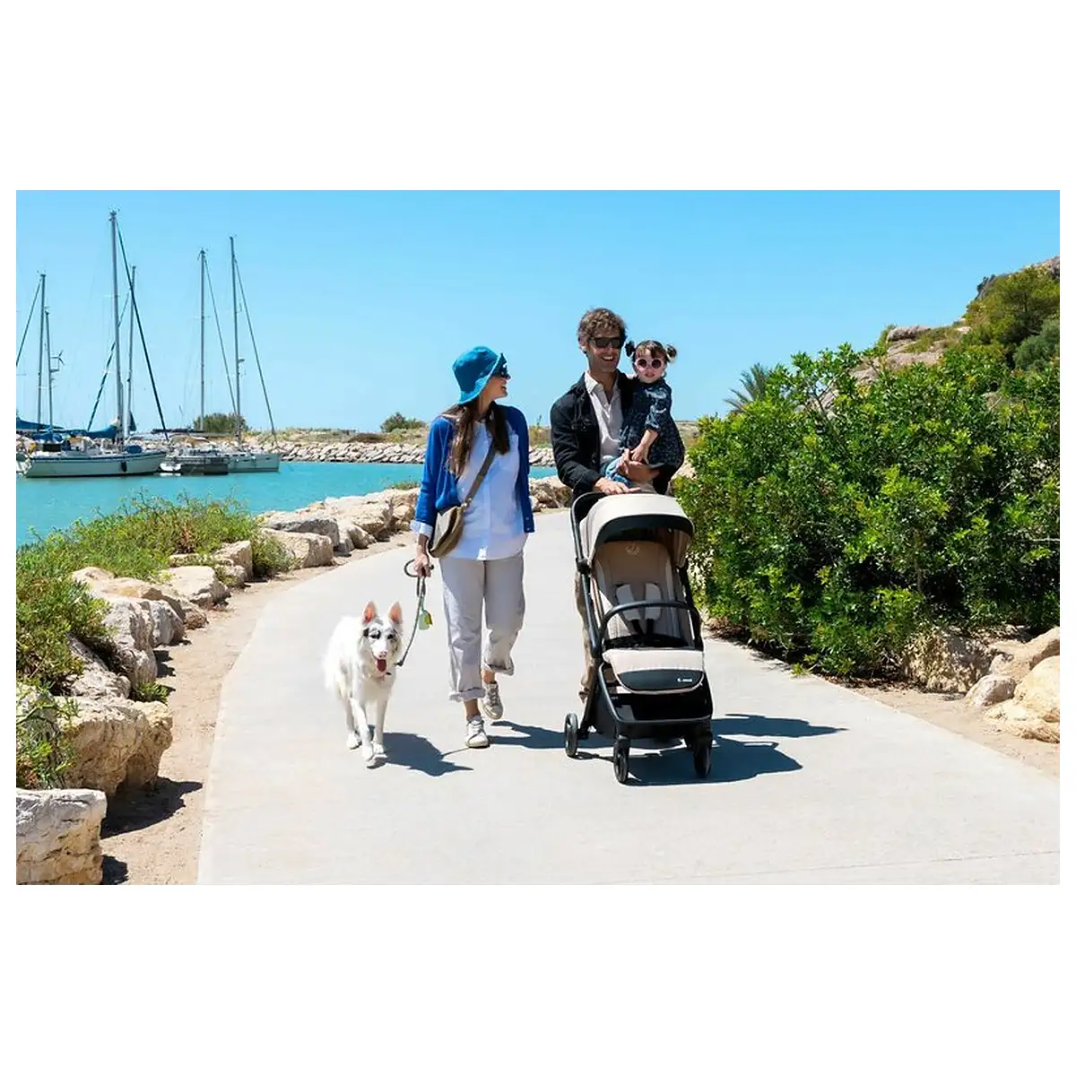 Carucior sport, Jane, Clap, Sistem compact de pliere care permite transportul caruciorului la bordul aeronavei, Cadru [3]