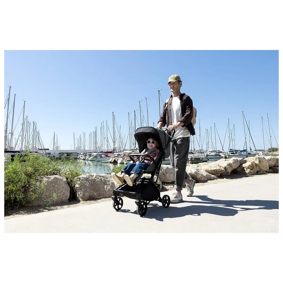 Carucior sport, Jane, Wing, Sistem compact de pliere, Cadru din aluminium, Usor, 6 Kg, De la nastere pana la 22 Kg, Cu [25]