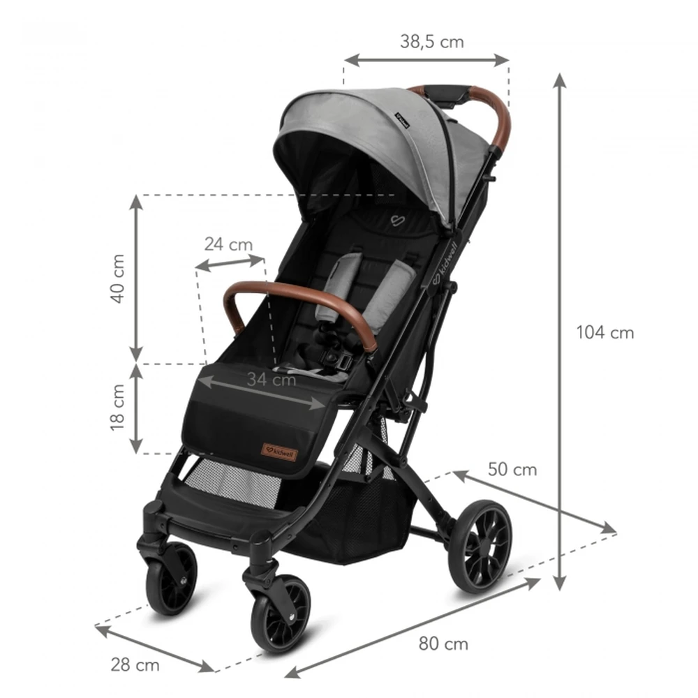 Carucior sport Kidwell COLMER Cool Grey [7]