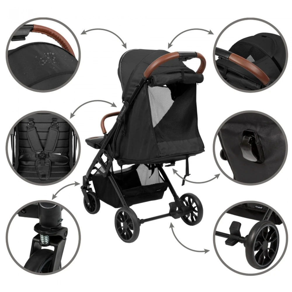 Carucior sport Kidwell COLMER Jet Black [12]