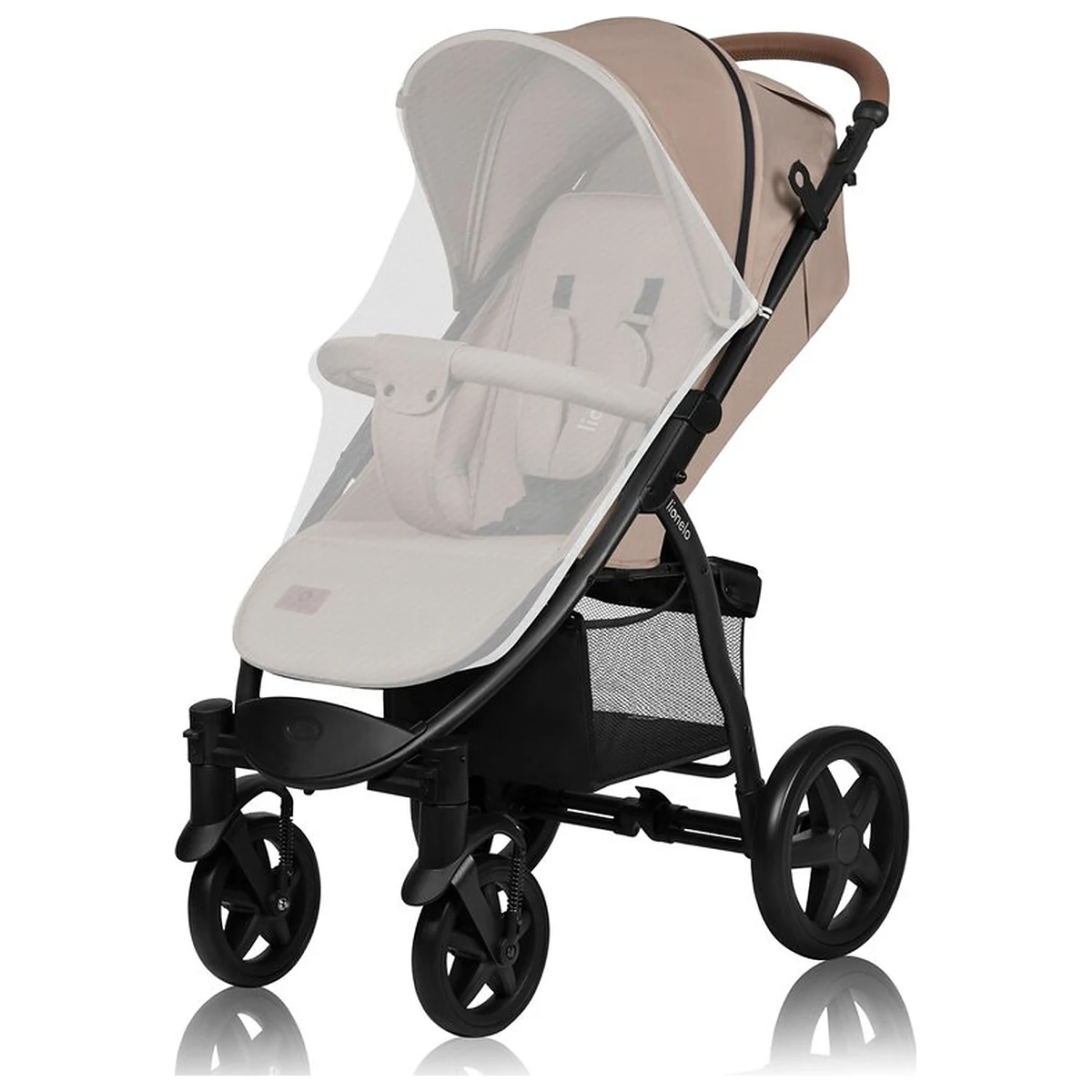 Carucior sport, Lionelo, Annet Plus, De la nastere, Cu accesorii si capotina XXL reglabila, 0 - 22 Kg, Conform cu [7]