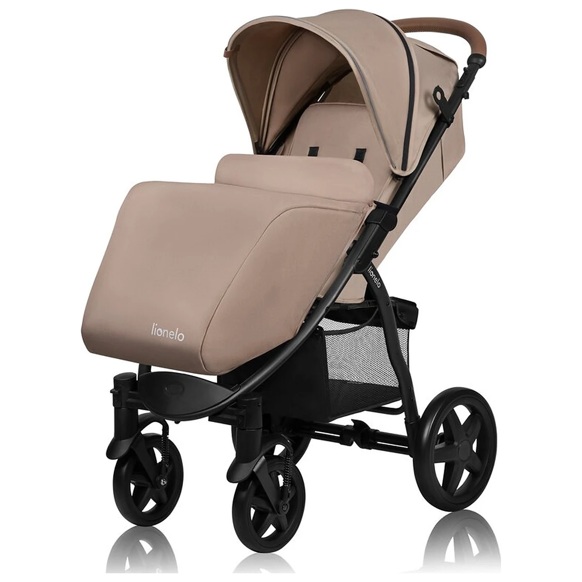 Carucior sport, Lionelo, Annet Plus, De la nastere, Cu accesorii si capotina XXL reglabila, 0 - 22 Kg, Conform cu [6]