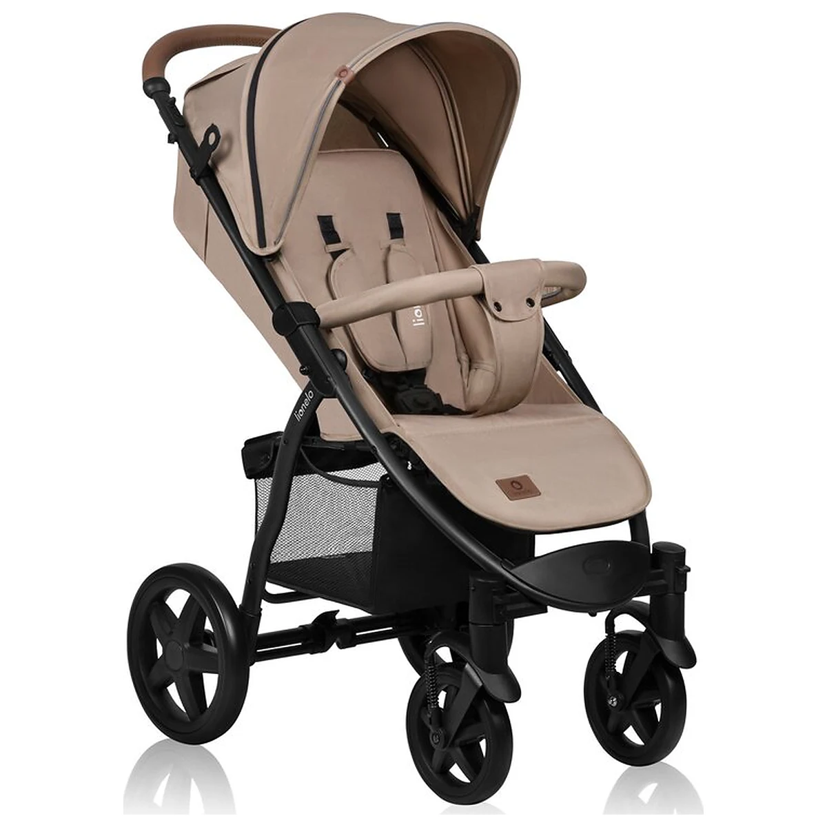 Carucior sport, Lionelo, Annet Plus, De la nastere, Cu accesorii si capotina XXL reglabila, 0 - 22 Kg, Conform cu [4]