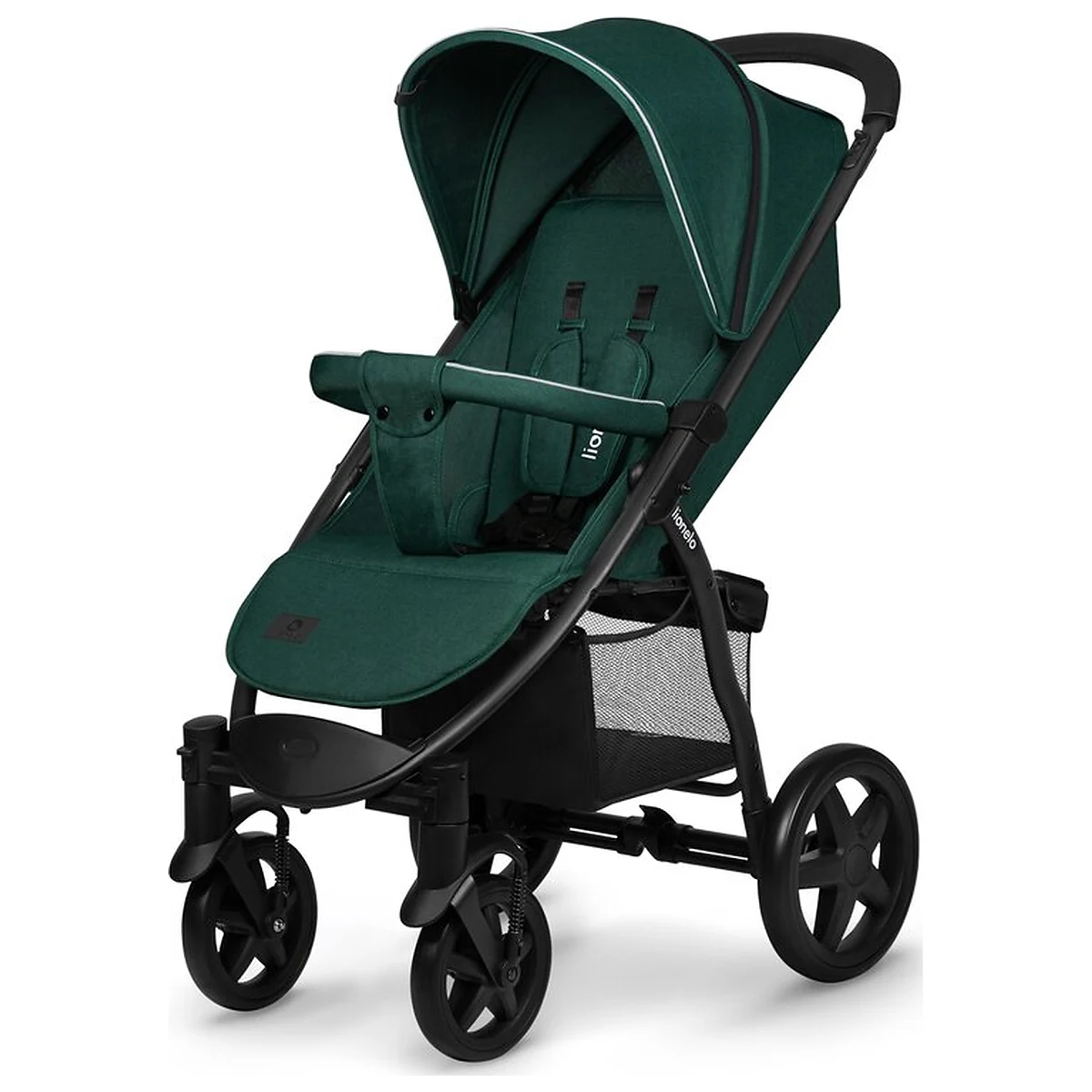 Carucior sport, Lionelo, Annet Plus, De la nastere, Cu accesorii si capotina XXL reglabila, 0 - 22 Kg, Conform cu [4]