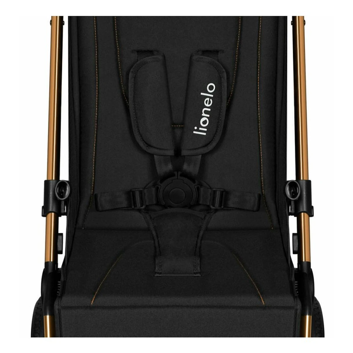 Carucior sport, Lionelo, Cloe, Cu accesorii, Pliere compacta pentru avion, cu o singura mana, 6 luni+, Black Onyx [17]