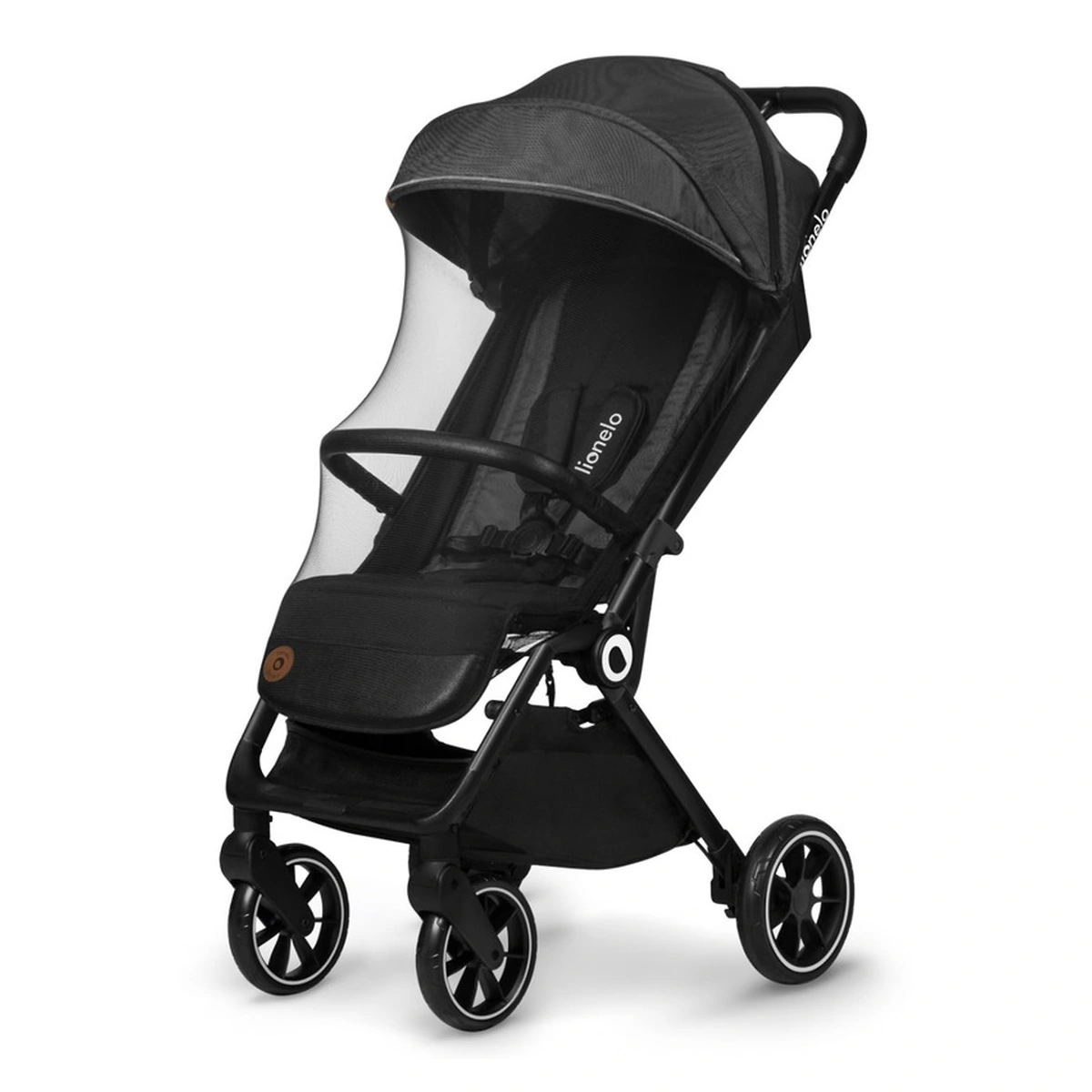 Carucior sport, Lionelo, Cloe, Cu accesorii, Pliere compacta pentru avion, cu o singura mana, 6 luni+, Gri [6]