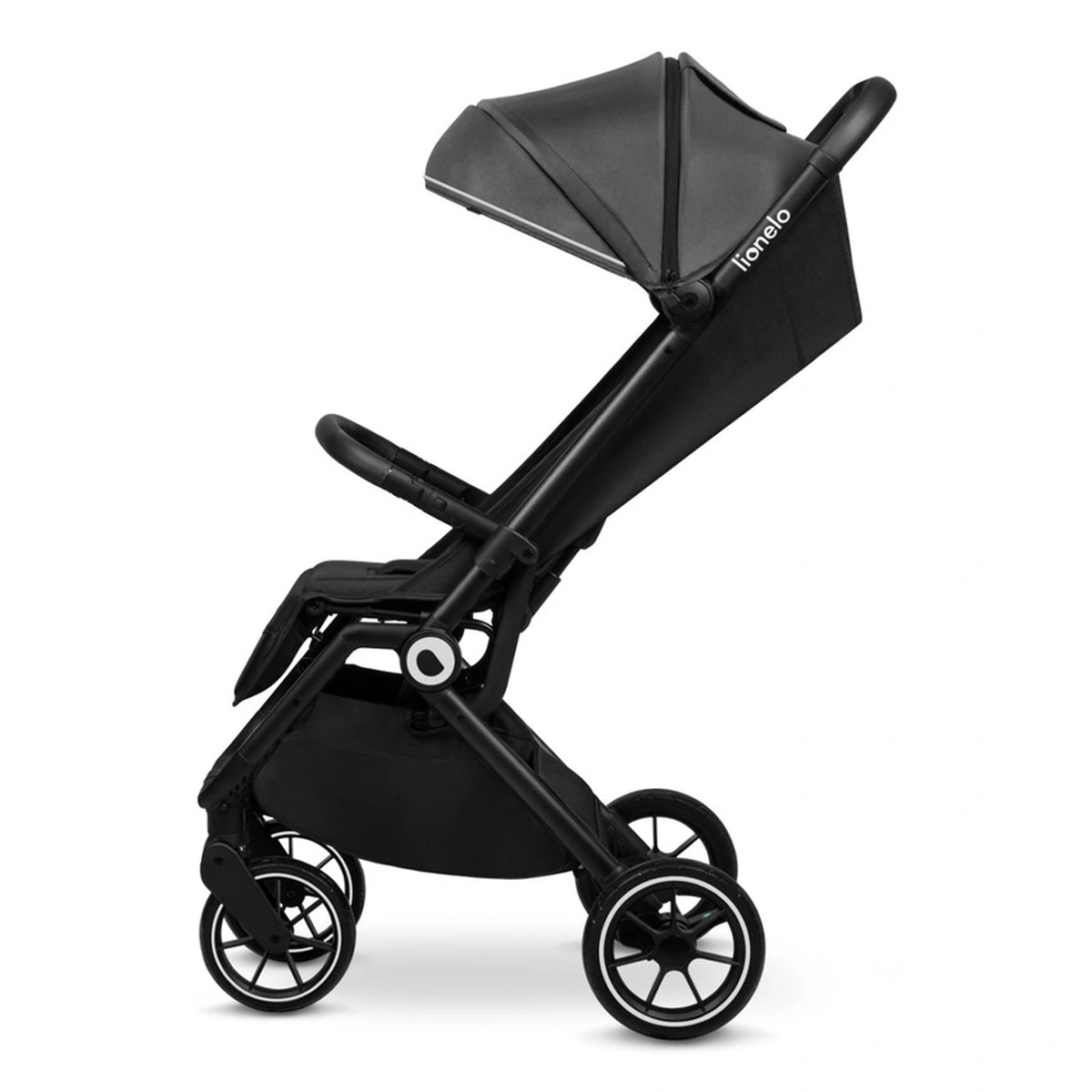 Carucior sport, Lionelo, Cloe, Cu accesorii, Pliere compacta pentru avion, cu o singura mana, 6 luni+, Gri [10]