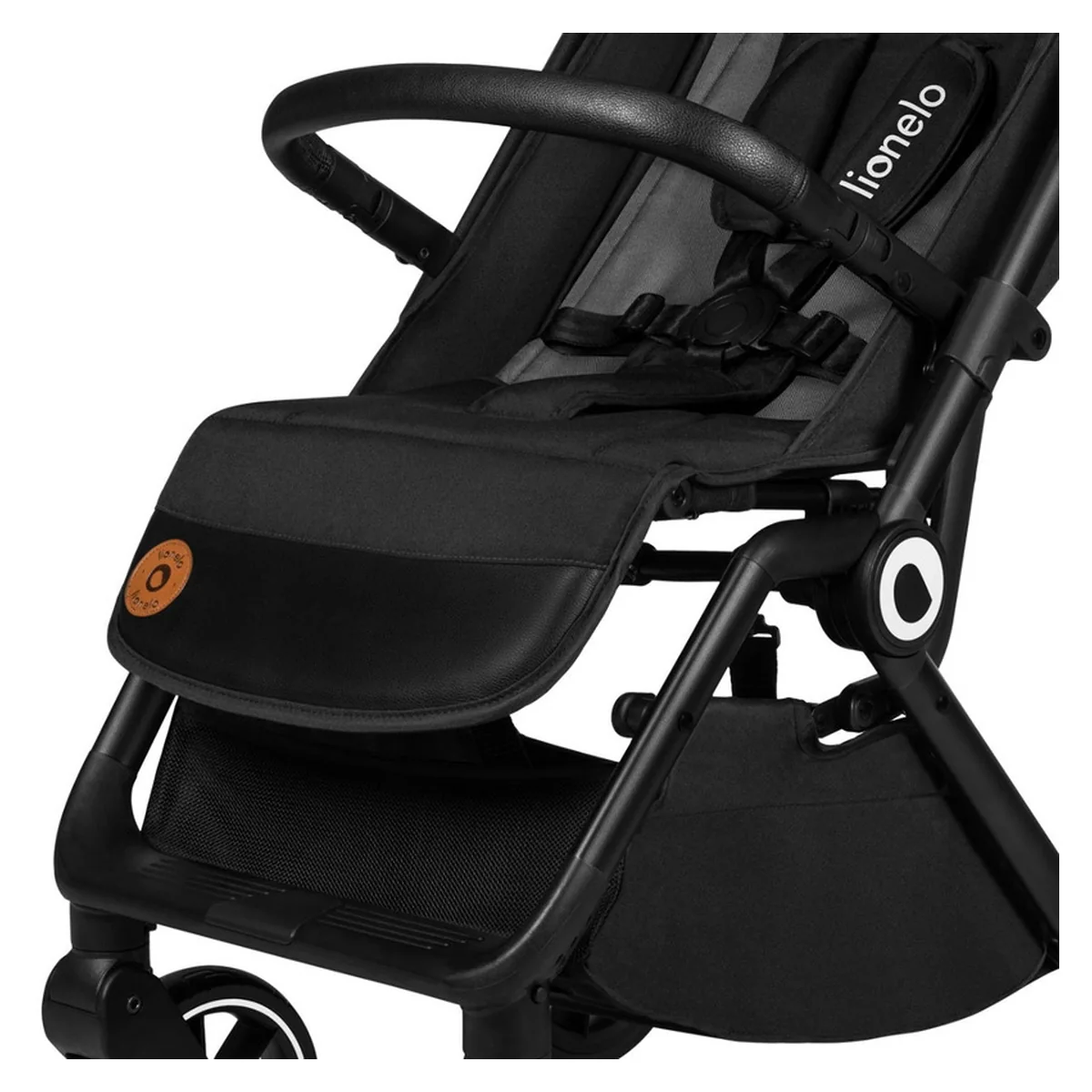 Carucior sport, Lionelo, Cloe, Cu accesorii, Pliere compacta pentru avion, cu o singura mana, 6 luni+, Gri [26]