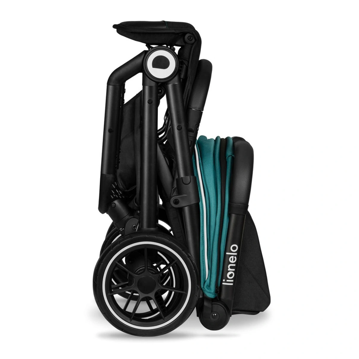 Carucior sport, Lionelo, Cloe, Cu accesorii, Pliere compacta pentru avion, cu o singura mana, 6 luni+, Verde Smarald [23]