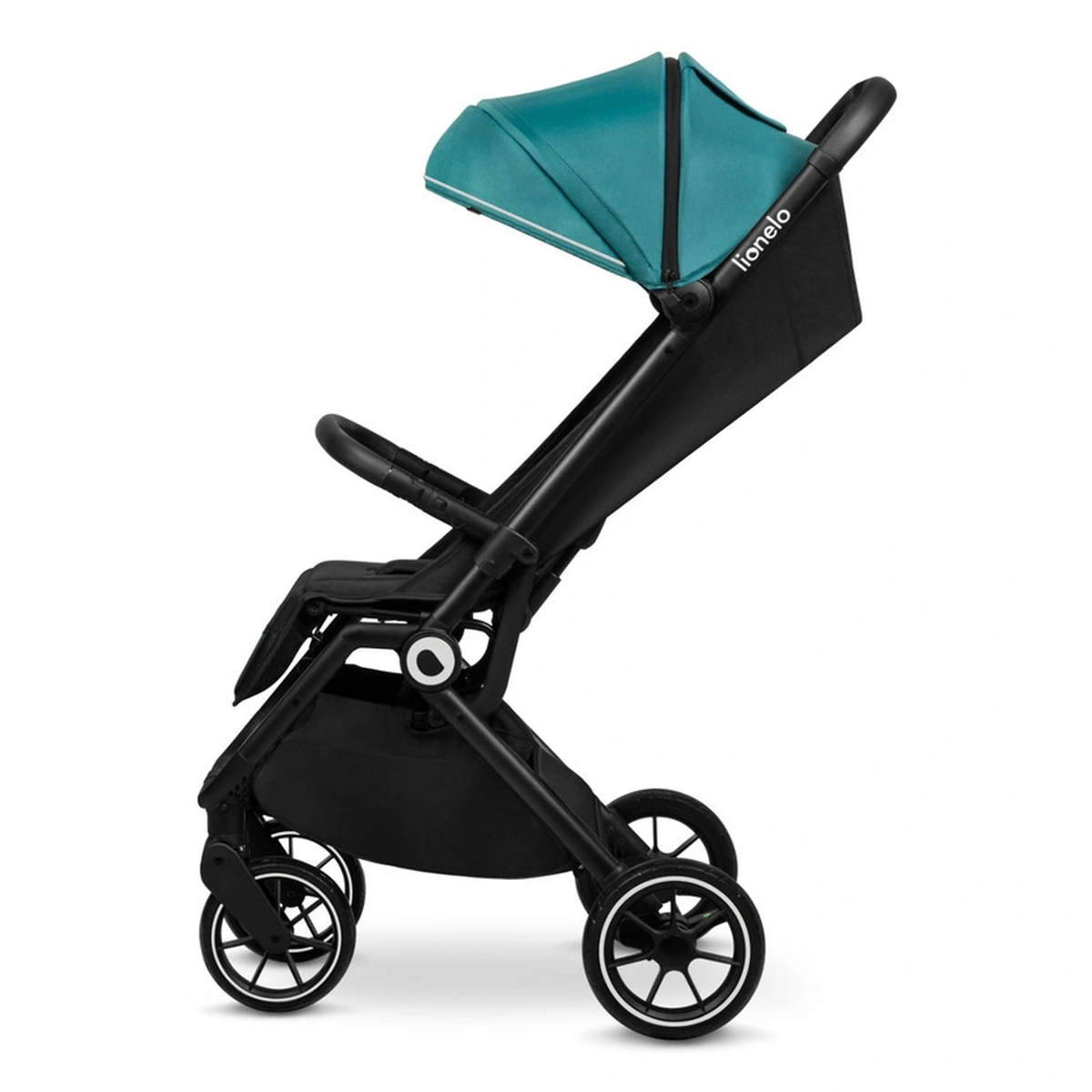 Carucior sport, Lionelo, Cloe, Cu accesorii, Pliere compacta pentru avion, cu o singura mana, 6 luni+, Verde Smarald [13]