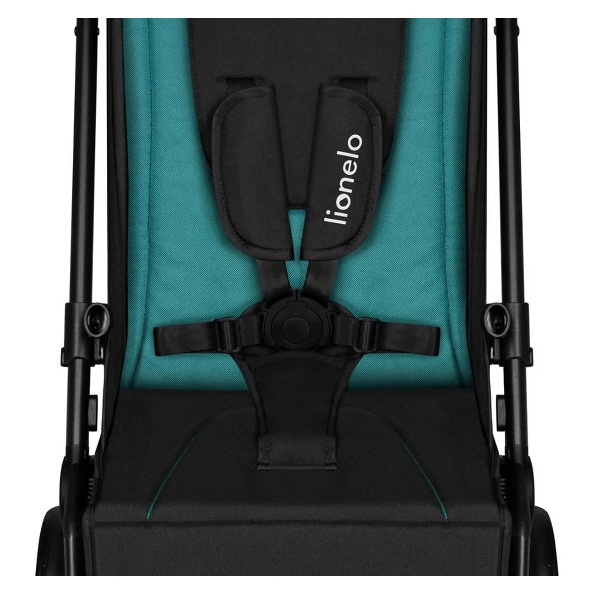 Carucior sport, Lionelo, Cloe, Cu accesorii, Pliere compacta pentru avion, cu o singura mana, 6 luni+, Verde Smarald [18]