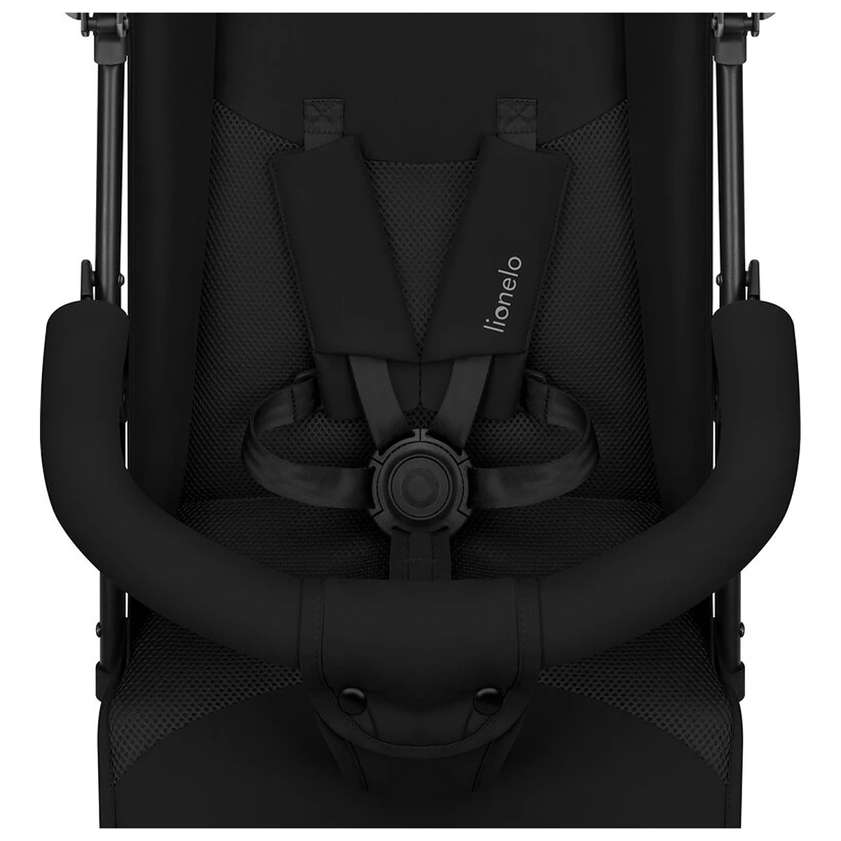 Carucior sport, Lionelo, Elia, Cu plasa de tantari, Suport de picioare reglabil, Spatar ajustabil in 4 pozitii, Capotina XXL, Pliere tip umbrela, Capacitate 15 kg, 6 luni+, Negru [12]