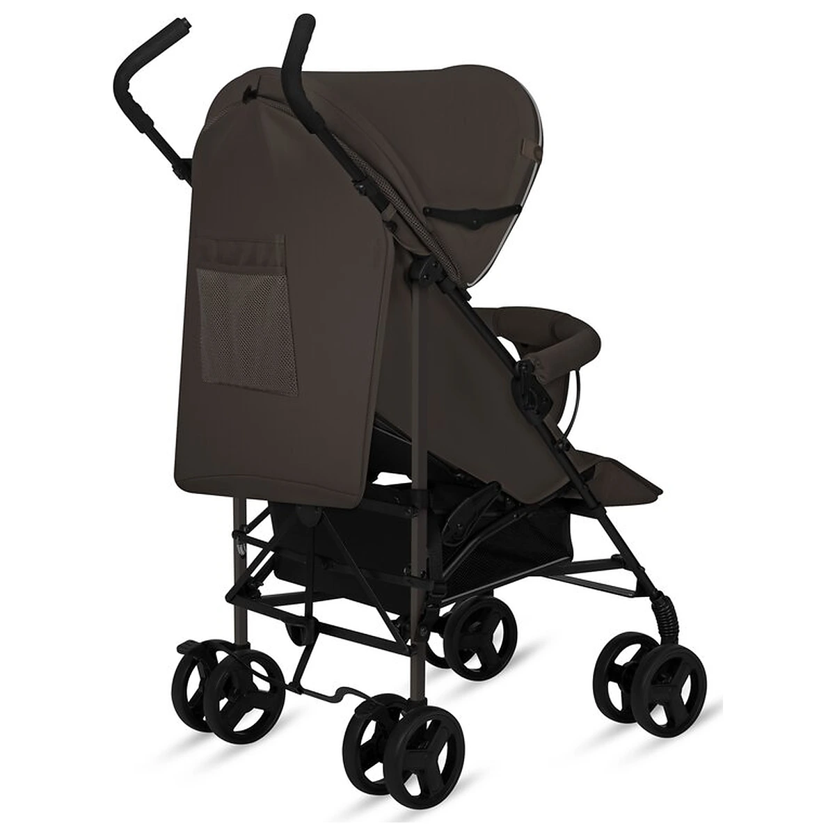 Carucior sport, Lionelo, Elia, Cu plasa de tantari, Suport de picioare reglabil, Spatar ajustabil in 4 pozitii, Capotina XXL, Pliere tip umbrela, Capacitate 15 kg, 6 luni+, Maro [9]