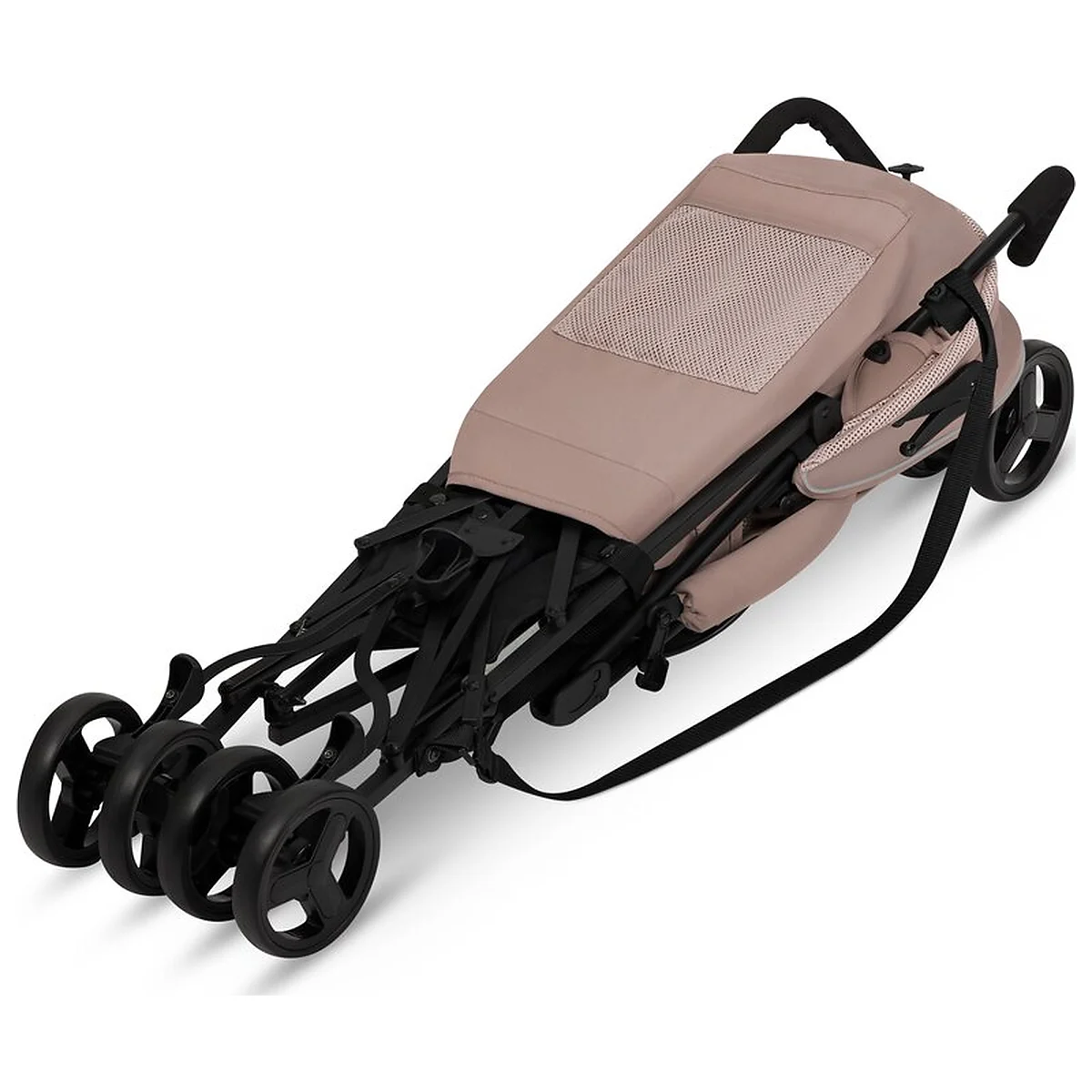 Carucior sport, Lionelo, Elia, Cu plasa de tantari, Suport de picioare reglabil, Spatar ajustabil in 4 pozitii, Capotina XXL, Pliere tip umbrela, Capacitate 15 kg, 6 luni+, Bej Taupe [12]