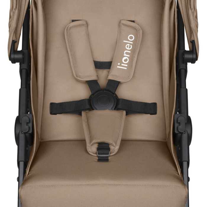 Carucior sport, Lionelo, Emma One, Cu tavita, Suport pahar, Plasa de tantari, Roti EVA, Maner reglabil, Pana la 22 kg, [16]