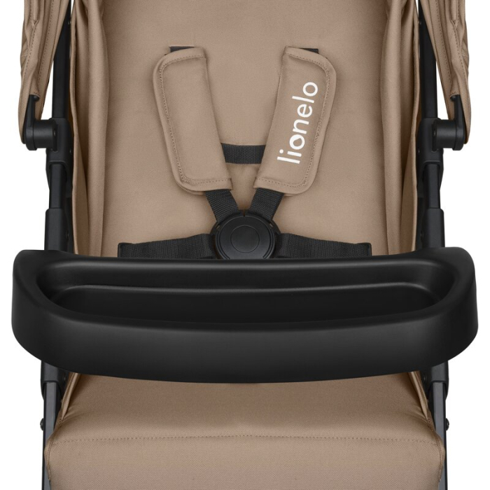 Carucior sport, Lionelo, Emma One, Cu tavita, Suport pahar, Plasa de tantari, Roti EVA, Maner reglabil, Pana la 22 kg, [17]