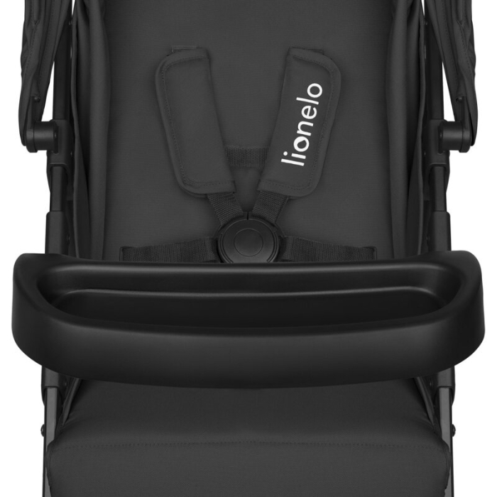 Carucior sport, Lionelo, Emma One, Cu tavita, Suport pahar, Plasa de tantari, Roti EVA, Maner reglabil, Pana la 22 kg, [17]