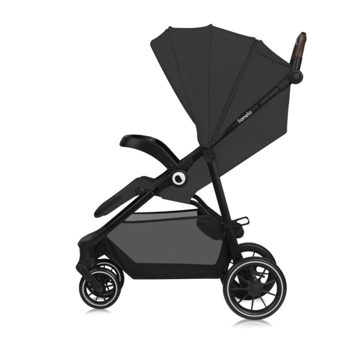 Carucior sport, Lionelo, Emma One, Cu tavita, Suport pahar, Plasa de tantari, Roti EVA, Maner reglabil, Pana la 22 kg, [8]