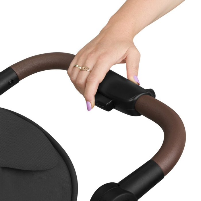 Carucior sport, Lionelo, Emma One, Cu tavita, Suport pahar, Plasa de tantari, Roti EVA, Maner reglabil, Pana la 22 kg, [21]