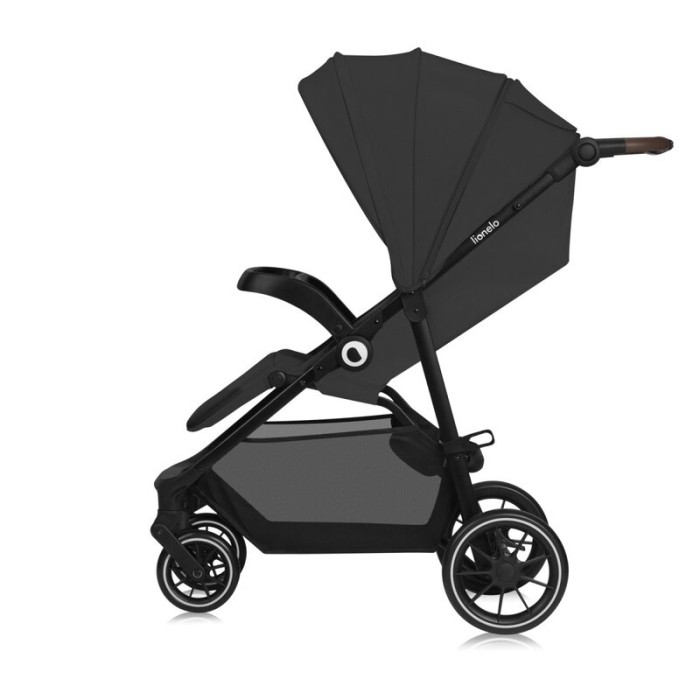 Carucior sport, Lionelo, Emma One, Cu tavita, Suport pahar, Plasa de tantari, Roti EVA, Maner reglabil, Pana la 22 kg, [12]