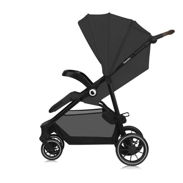 Carucior sport, Lionelo, Emma One, Cu tavita, Suport pahar, Plasa de tantari, Roti EVA, Maner reglabil, Pana la 22 kg, [11]