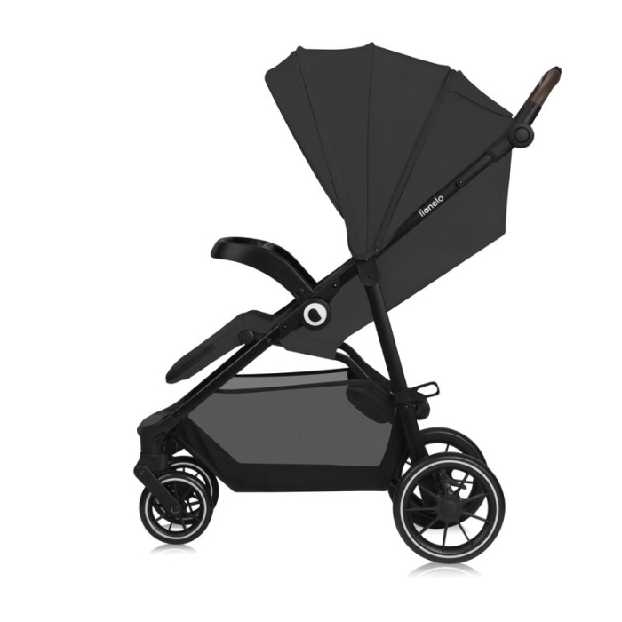 Carucior sport, Lionelo, Emma One, Cu tavita, Suport pahar, Plasa de tantari, Roti EVA, Maner reglabil, Pana la 22 kg, [9]