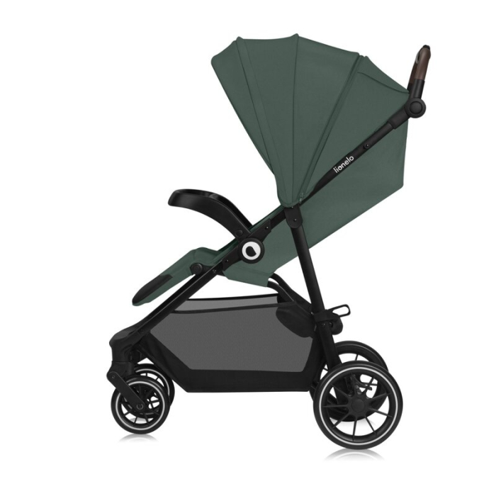 Carucior sport, Lionelo, Emma One, Cu tavita, Suport pahar, Plasa de tantari, Roti EVA, Maner reglabil, Pana la 22 kg, [8]