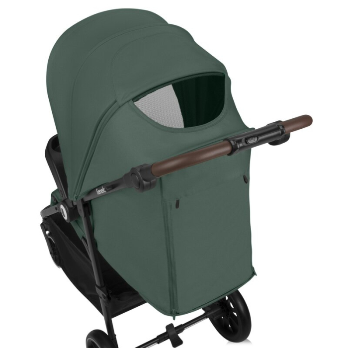 Carucior sport, Lionelo, Emma One, Cu tavita, Suport pahar, Plasa de tantari, Roti EVA, Maner reglabil, Pana la 22 kg, [20]