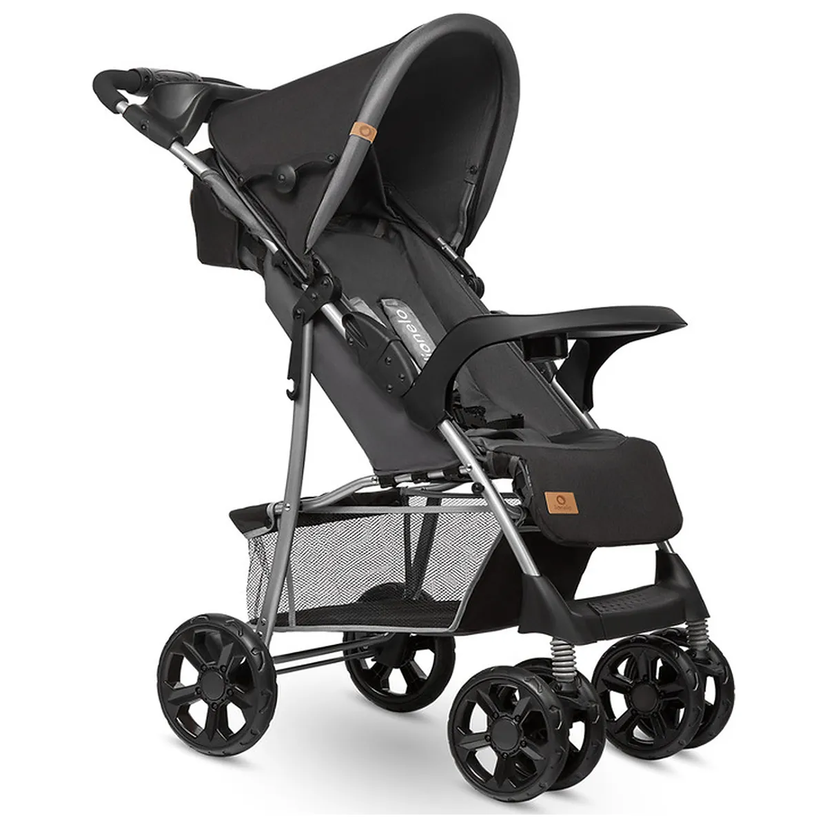 Carucior sport, Lionelo, Emma Plus, Cu tavita, 2 Suporturi pentru pahar, Geanta accesorii, Conform cu standardul [4]