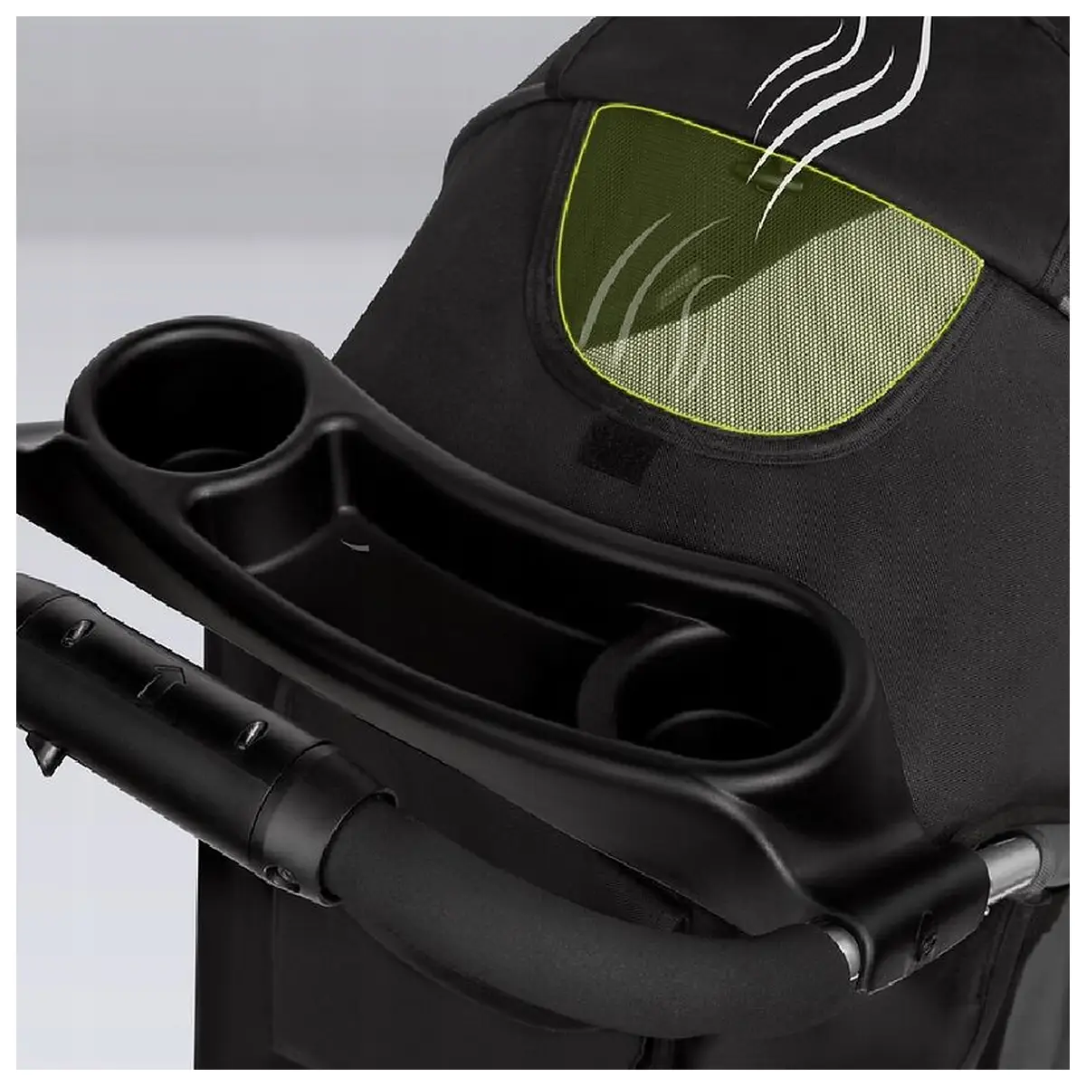 Carucior sport, Lionelo, Emma Plus, Cu tavita, 2 Suporturi pentru pahar, Geanta accesorii, Conform cu standardul [34]