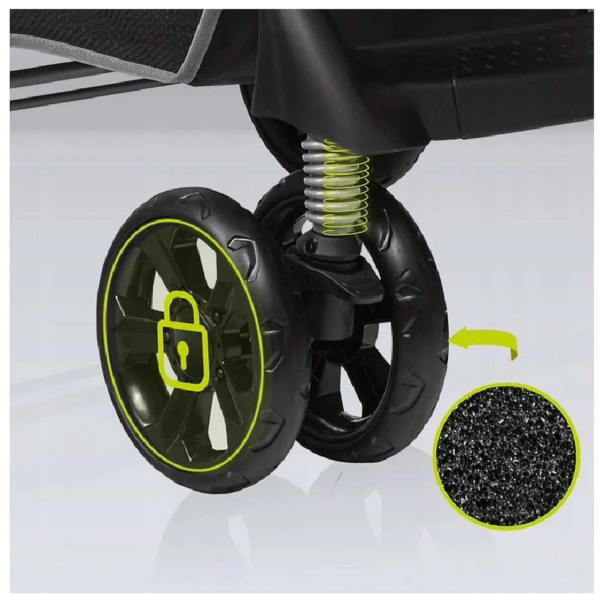 Carucior sport, Lionelo, Emma Plus, Cu tavita, 2 Suporturi pentru pahar, Geanta accesorii, Conform cu standardul [37]