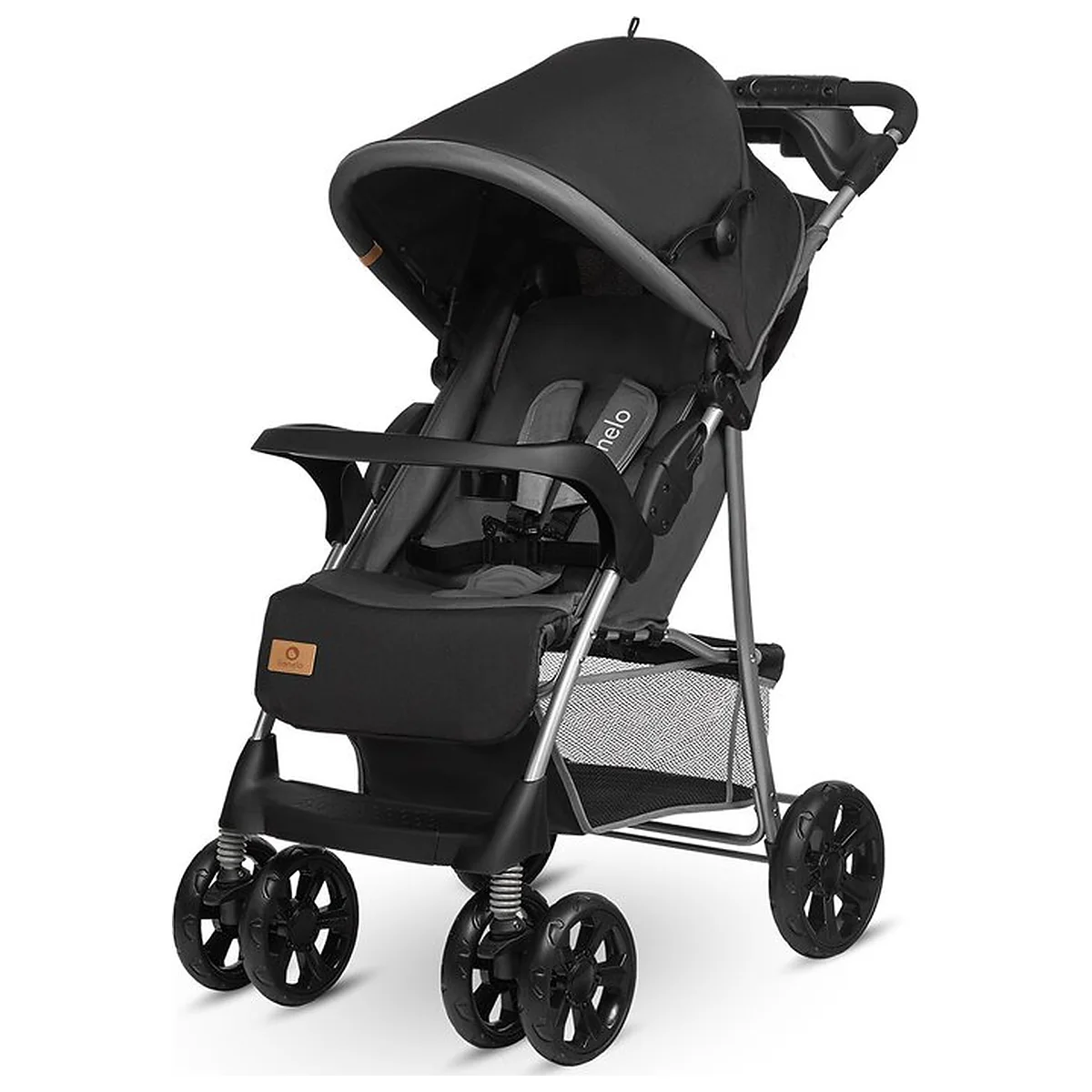 Carucior sport, Lionelo, Emma Plus, Cu tavita, 2 Suporturi pentru pahar, Geanta accesorii, Conform cu standardul [11]