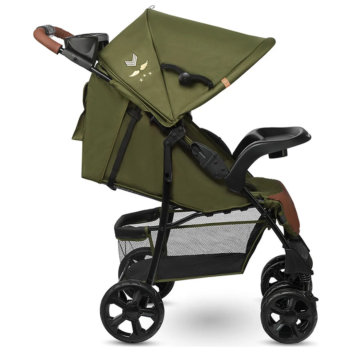 Carucior sport, Lionelo, Emma Plus, Geanta accesorii, Forest Green 6 luni [7]