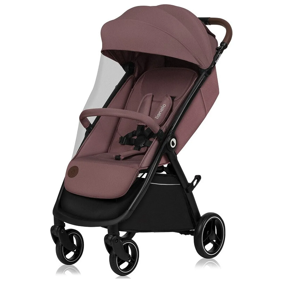 Carucior sport, Lionelo, Ingrid, Capotina impermeabila cu filtru UPF50+, Pana la 22 Kg, Spatar reglabil in 3 pozitii, [5]