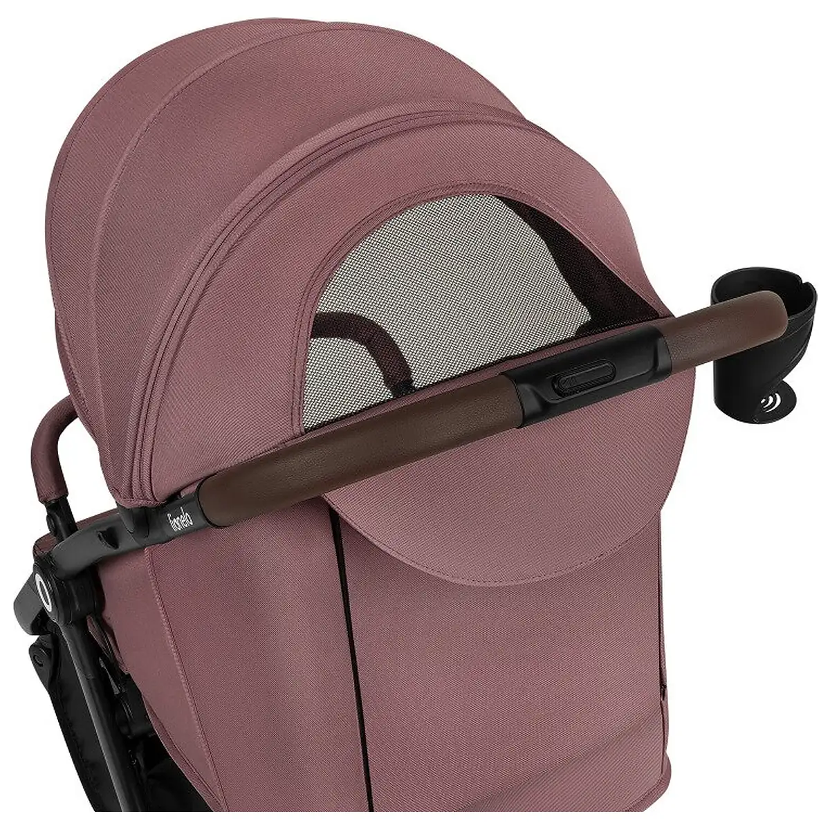 Carucior sport, Lionelo, Ingrid, Capotina impermeabila cu filtru UPF50+, Pana la 22 Kg, Spatar reglabil in 3 pozitii, [8]