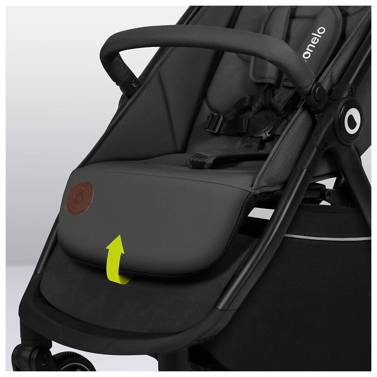 Carucior sport, Lionelo, Ingrid, Capotina impermeabila cu filtru UPF50+, Pana la 22 Kg, Spatar reglabil in 3 pozitii, [22]