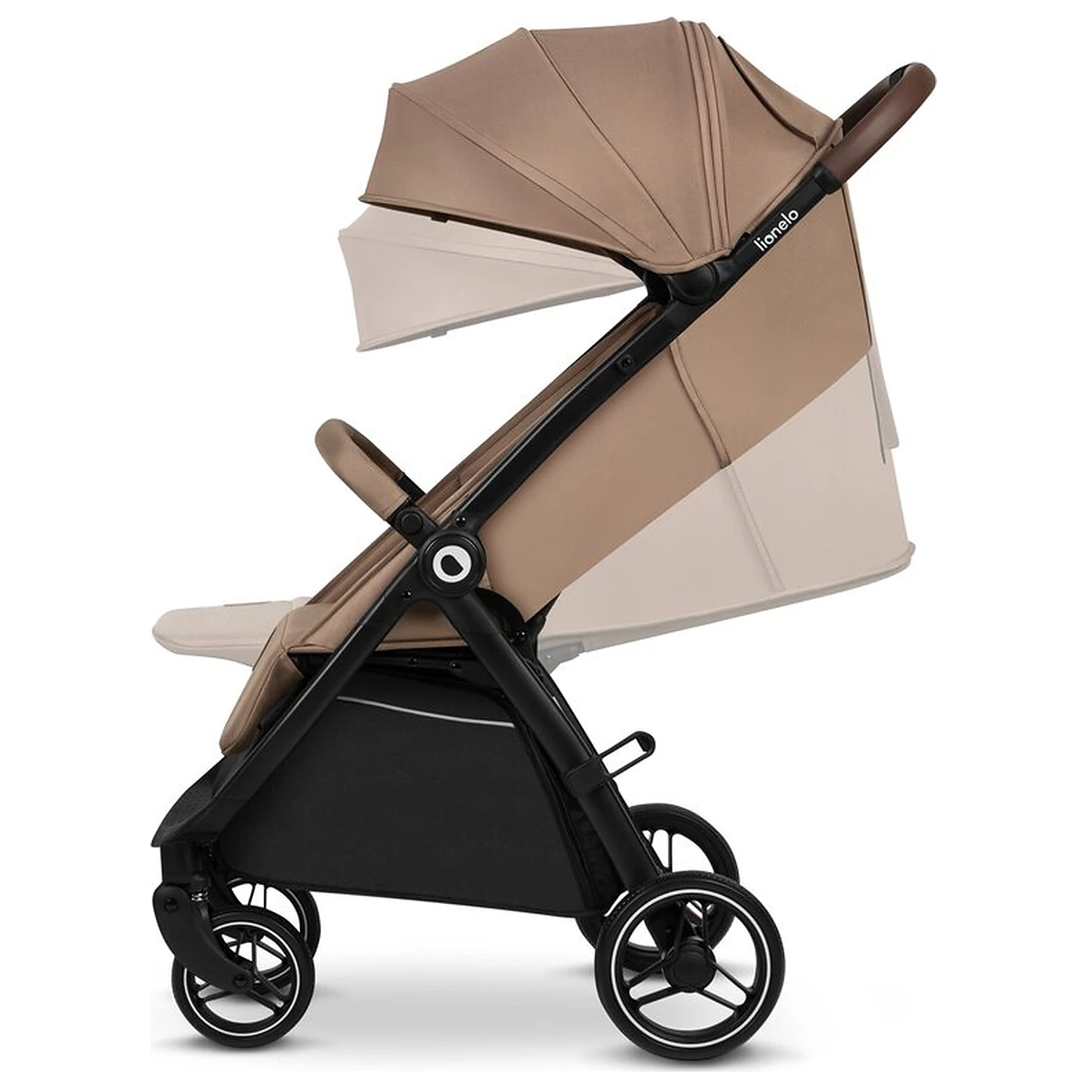 Carucior sport, Lionelo, Ingrid, Capotina impermeabila cu filtru UPF50+, Pana la 22 Kg, Spatar reglabil in 3 pozitii, [8]