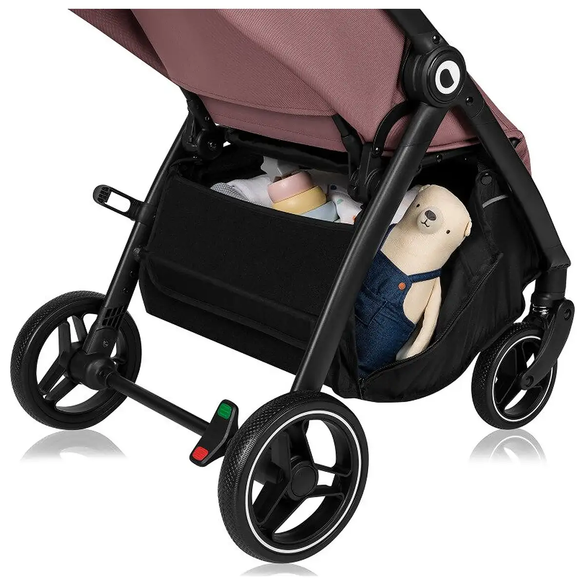 Carucior sport, Lionelo, Ingrid, Capotina impermeabila cu filtru UPF50+, Pana la 22 Kg, Spatar reglabil in 3 pozitii, [11]