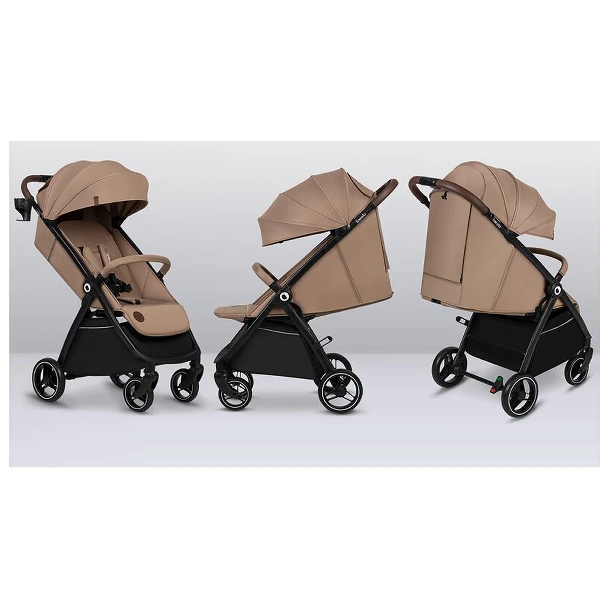 Carucior sport, Lionelo, Ingrid, Capotina impermeabila cu filtru UPF50+, Pana la 22 Kg, Spatar reglabil in 3 pozitii, [20]