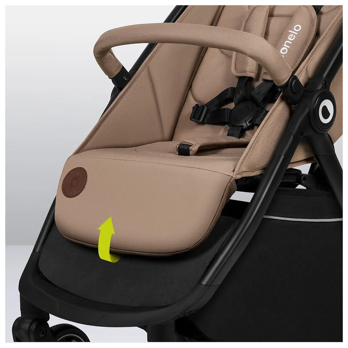 Carucior sport, Lionelo, Ingrid, Capotina impermeabila cu filtru UPF50+, Pana la 22 Kg, Spatar reglabil in 3 pozitii, [22]