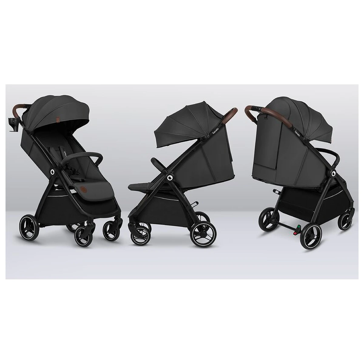 Carucior sport, Lionelo, Ingrid, Capotina impermeabila cu filtru UPF50+, Pana la 22 Kg, Spatar reglabil in 3 pozitii, [20]