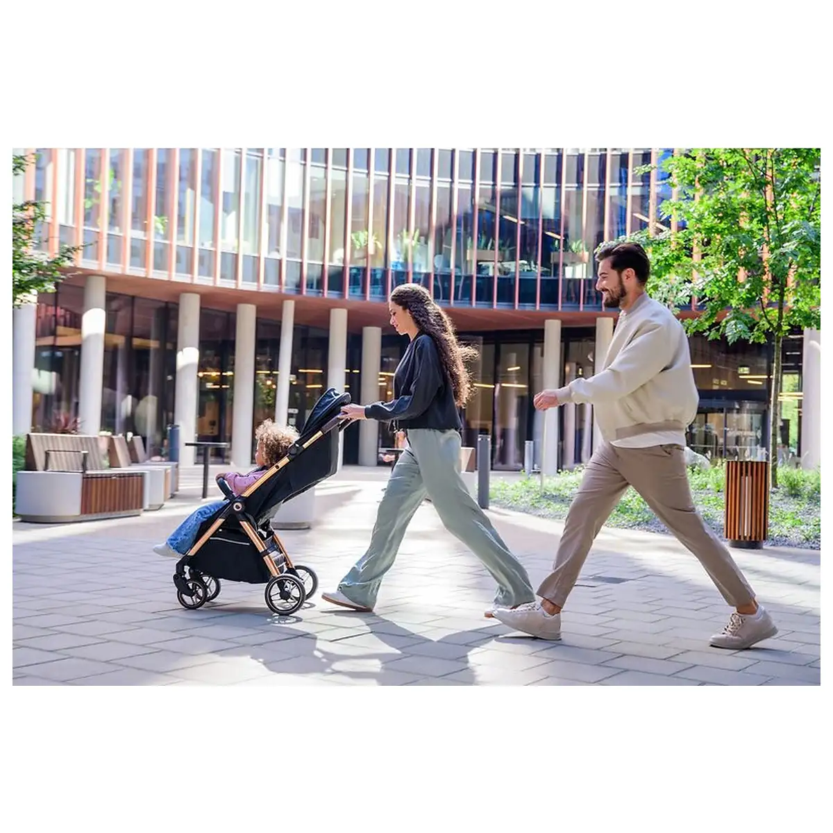 Carucior sport, Lionelo, Ingrid, Capotina impermeabila cu filtru UPF50+, Pana la 22 Kg, Spatar reglabil in 3 pozitii, [21]