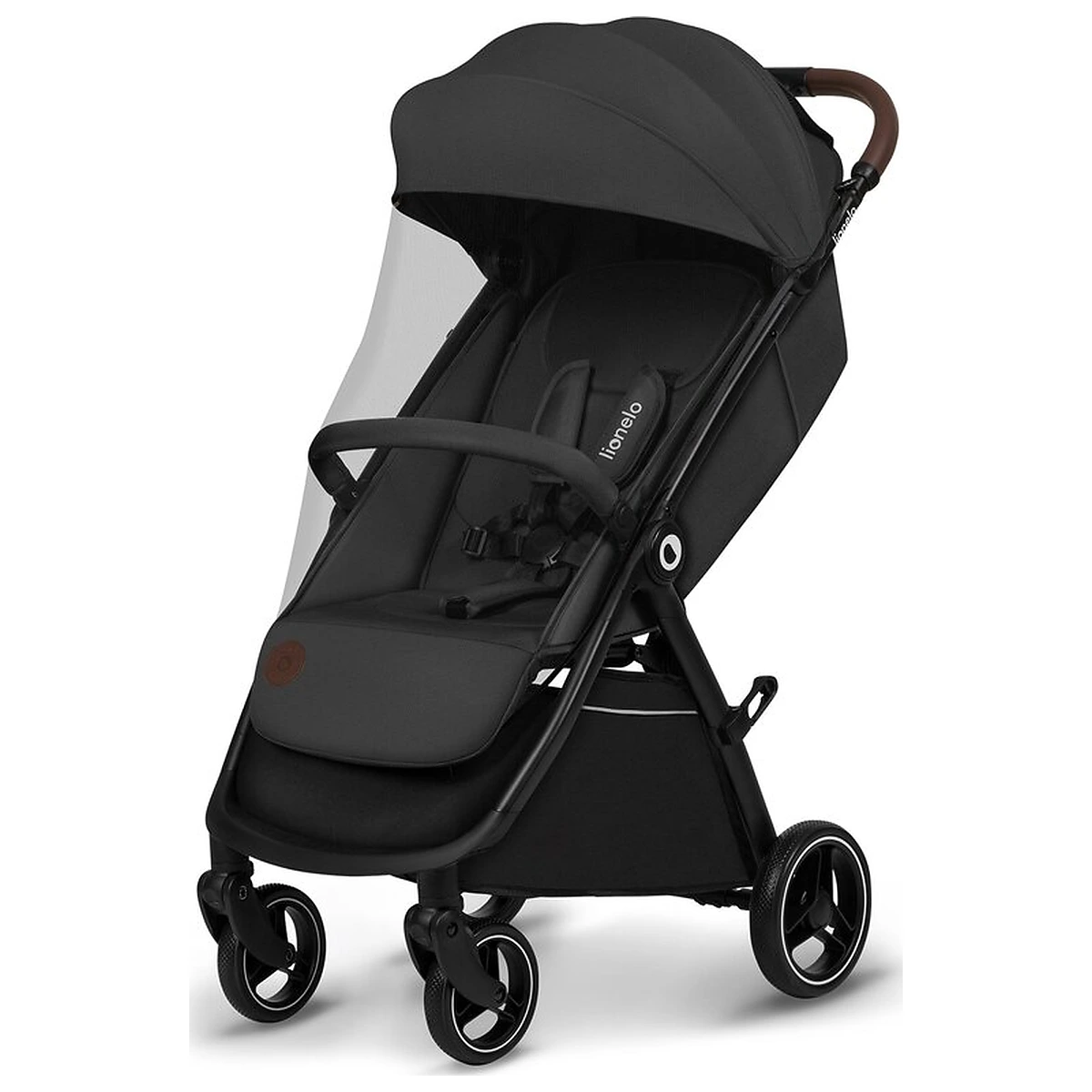 Carucior sport, Lionelo, Ingrid, Capotina impermeabila cu filtru UPF50+, Pana la 22 Kg, Spatar reglabil in 3 pozitii, [5]