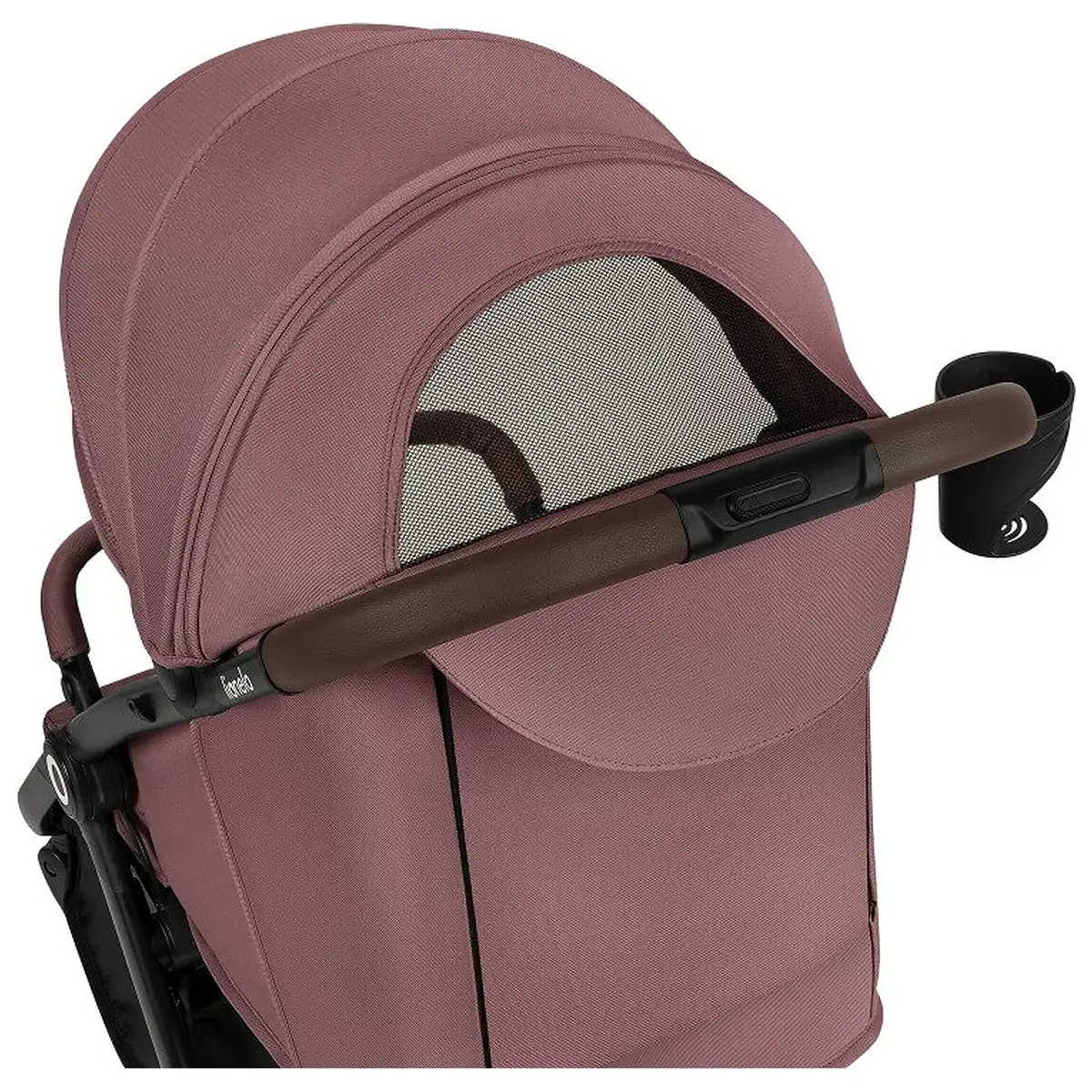 Carucior sport, Lionelo, Ingrid, Capotina impermeabila cu filtru UPF50+, Pana la 22 Kg, Spatar reglabil in 3 pozitii, [9]