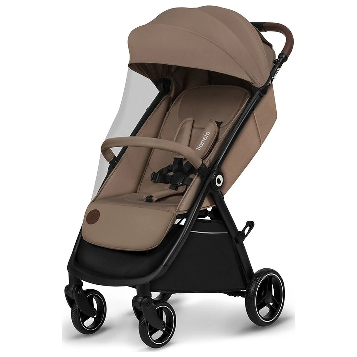 Carucior sport, Lionelo, Ingrid, Capotina impermeabila cu filtru UPF50+, Pana la 22 Kg, Spatar reglabil in 3 pozitii, [5]