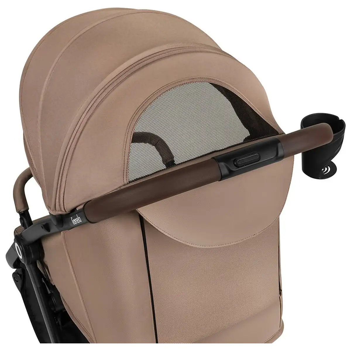 Carucior sport, Lionelo, Ingrid, Capotina impermeabila cu filtru UPF50+, Pana la 22 Kg, Spatar reglabil in 3 pozitii, [12]